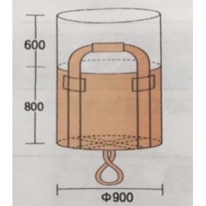 ハーフフレコンバッグ 500kg 0.5t 丸...の詳細画像5
