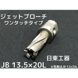 日東工器 ジェットブローチ ワンタッチタイプ 穴あけ機用 JB 17×25L