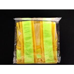 安全ベスト 反射チョッキ 黄メッシュ×黄 黄色...の詳細画像2