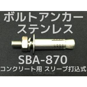 サンコーテクノ ボルトアンカー SBA-1080 M10 全長80mm 1本