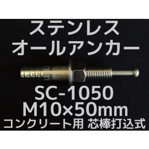 オールアンカー ステンレス M10 長さ 50mm SC-1050 ( 1本単位 バラ売り