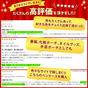 ペンケース おしゃれ 大容量 化粧ポーチ シン...の詳細画像2