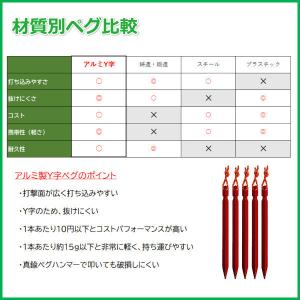 ペグ アルミニウム合金 ジュラルミン 軽量 強...の詳細画像2