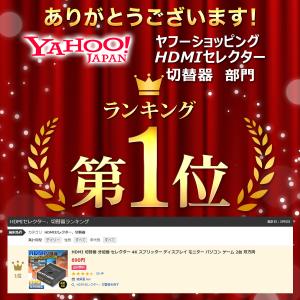 HDMI 切替器 分配器 セレクター 4K ス...の詳細画像1