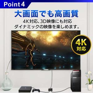 HDMI 切替器 分配器 セレクター 4K ス...の詳細画像5