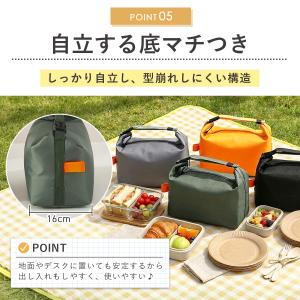 保冷ランチバッグ ランチバッグ おしゃれ 大き...の詳細画像5