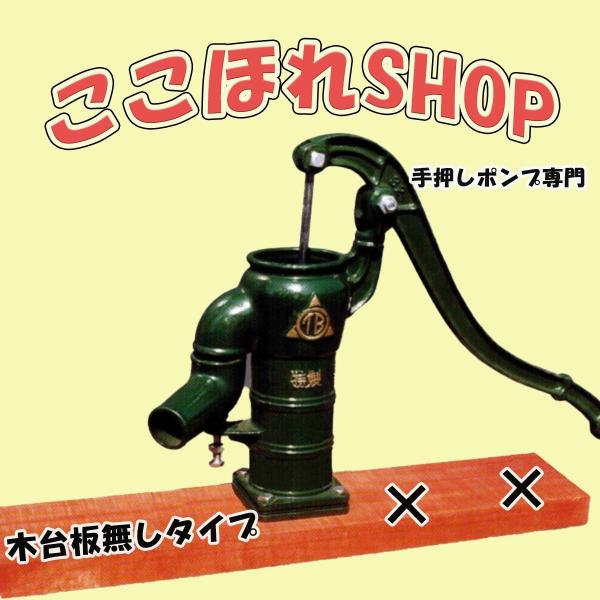 手押しポンプ T35PDN サイズ35 プラ玉ピストン仕様 掘り井戸用  木台板なし