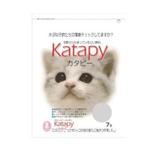 送料無料・同梱、目隠し不可　ケース売り　ペパーレット　猫砂　カタピー７Ｌ×６袋売り　固まる紙の猫砂