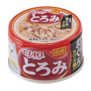 いなば　チャオ　とろみ　ささみ・まぐろ　カツオ節入り　80ｇ　A-42　猫缶　ウエット　とろみタイプ...
