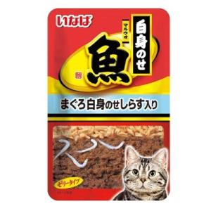 いなば　マルウオ白身のせパウチ　まぐろ白身のせ　しらす入り　40ｇ　TCR-12　キャットフード　猫用パウチ　ゼリータイプ　一般食　　　