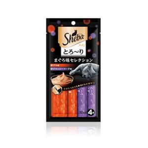 マース　 シーバ　とろ〜りメルティ　まぐろ味セレクション　12ｇ×4本　猫用　おやつ　キャットフード...