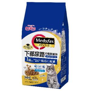 ペットライン　メディファス　１歳から フィッシュ味１．５ｋｇ　国産　キャットフード　ドライフード　成...