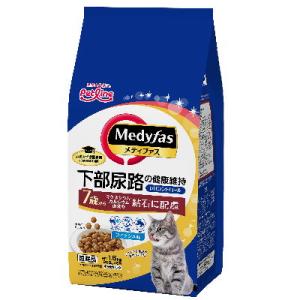 ペットライン　メディファス　7歳から　フィッシュ味１．５ｋｇ　国産　キャットフード　ドライフード　成...