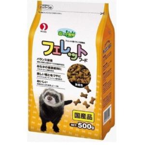 フェレットフード 500g 国産品 23個セット ペットライン】森の小動物 フェレットフード 500g : リバーサイド