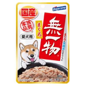 はごろもフーズ　愛犬用　無一物パウチ　まぐろ　60ｇ　国産　犬用　副食　ウエット　フレーク　水煮　