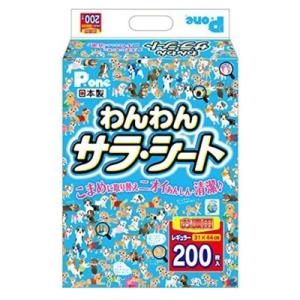 第一衛材　Ｐ．ｏｎｅ　わんわん　サラ・シート　レギュラー　お徳用　200枚　犬用　ペットシーツ　薄型...
