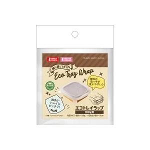 クロネコゆうパケット送料無料　マルカン　エコトレイラップ　100g用　【犬猫用　保存　蓋　繰り返し】...