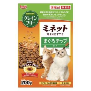 スマック ミネット 腎臓ケア かつお添え 200g 国産 猫 成猫用総合栄養