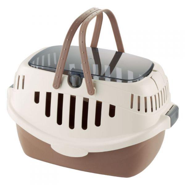 メーカー欠品　リッチェル　ピコドッグキャリー　ブラウン　超小型犬　うさぎ　猫　キャリー　お出かけ