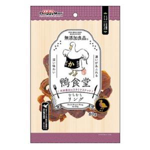 ドギーマンハヤシ　鴨食堂　むちむちリング　80ｇ　犬用　おやつ　スナック　ドッグフード　鴨肉