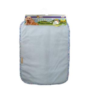 ドギーマンハヤシ　さらふわメッシュ　キャンプスタイルブルー　M（45×65cm）　犬・猫用　マット　...