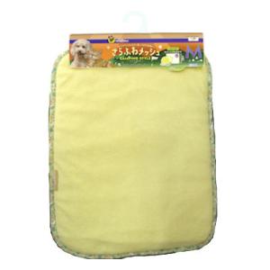 ドギーマンハヤシ　さらふわメッシュ　キャンプスタイルイエロー　M（45×65cm）　犬・猫用　マット...