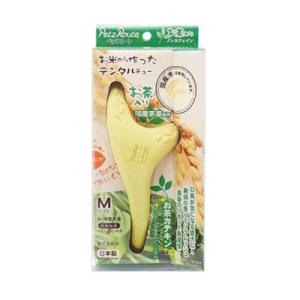 ペッツルート　お米から作ったデンタルチュー　お茶入り　M　犬用　おもちゃ　デンタルトイ