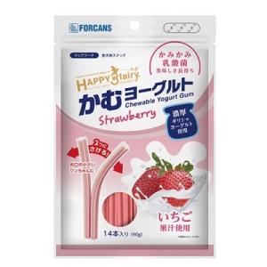 クロネコゆうパケット送料無料　フォーキャンス　ハッピー・スリーフェアリー　かむヨーグルト　いちご　1...