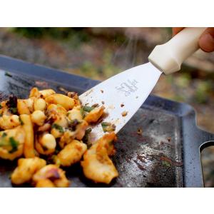 鉄板 スクレーパー ステンレス BBQ用 ヘラ...の詳細画像3