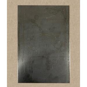 引取限定】厚み22mm 敷鉄板 1219×2438mm 4×8/材料/金属/作業台