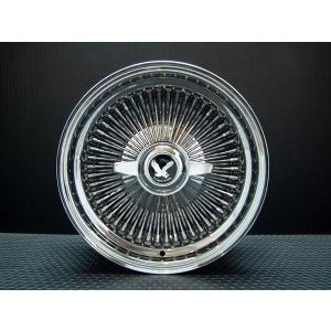 ワイヤーホイール T's WIRE 13X7J STD100SP オールクローム4本セット