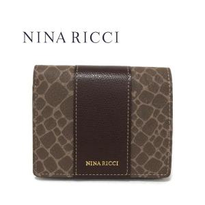 ニナリッチ NINA RICCI 二つ折り財布　ボックス型小銭入れ　シャンパン ニナリッチ NR ルーンP 二つ折り財布 ボックス型小銭入れ 通販
