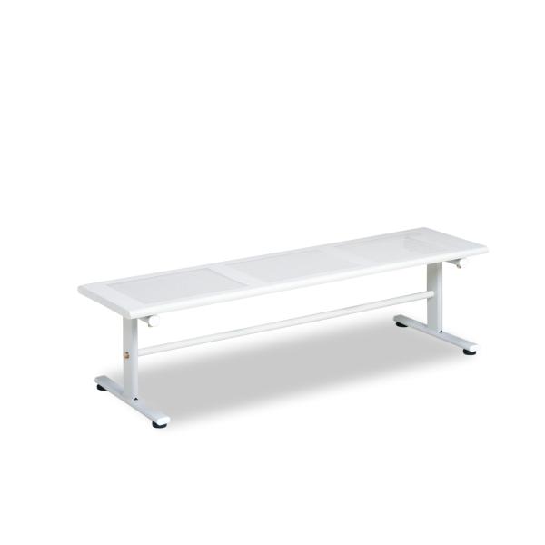 テラモト公式 ベンチ 屋外 イス 長椅子 背もたれなし 雨に強い 庭 ガーデニング おしゃれ 業務用...