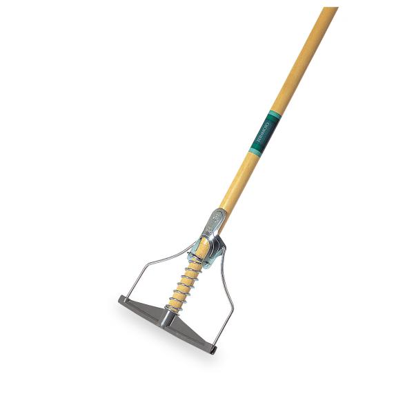 テラモト公式 モップ 柄 水拭き 掃除 雑巾 床 フローリングワイパー ぞうきん 樹脂製 木柄 24...