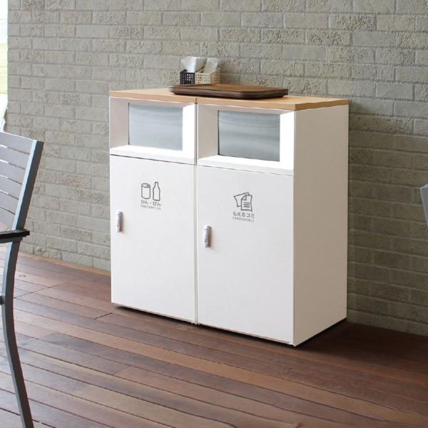 テラモト公式 ゴミ箱 分別 おしゃれ 67L 67リットル ごみ箱 業務用 ダストボックス もえる ...