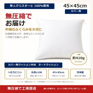 ヌードクッション 45×45 クッション中身 ...の詳細画像1