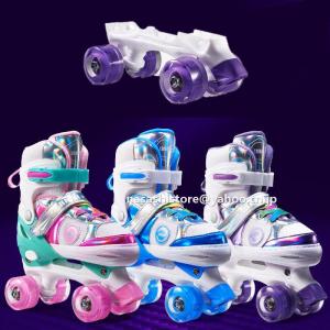 ローラースケート 子供用 スケート練習　ローラーシューズ