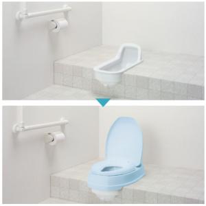 和式トイレを洋式に サニタリエースOD両用式 ...の詳細画像2