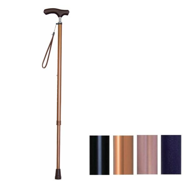 ウェルファン 夢ライフステッキ スリムネック 伸縮スリムタイプ（無地） 9731