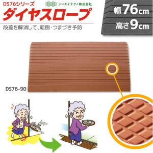 段差解消リフォーム ダイヤスロープ DS76-100 幅76cm/段差10cm用 室内
