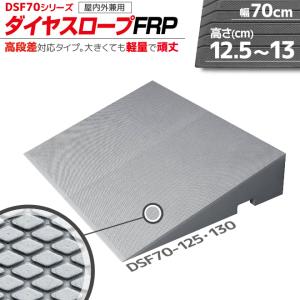 シンエイテクノ ダイヤスロープ FRP 高さ12.5〜13cm 幅70cm 勾配14度