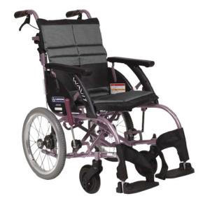 【送料無料】カワムラサイクル ウェイビット WA22-40S ノーパンクタイヤ⑮ カワムラサイクル 車椅子 車いす ウェイビット WAVIT 自走兼介助