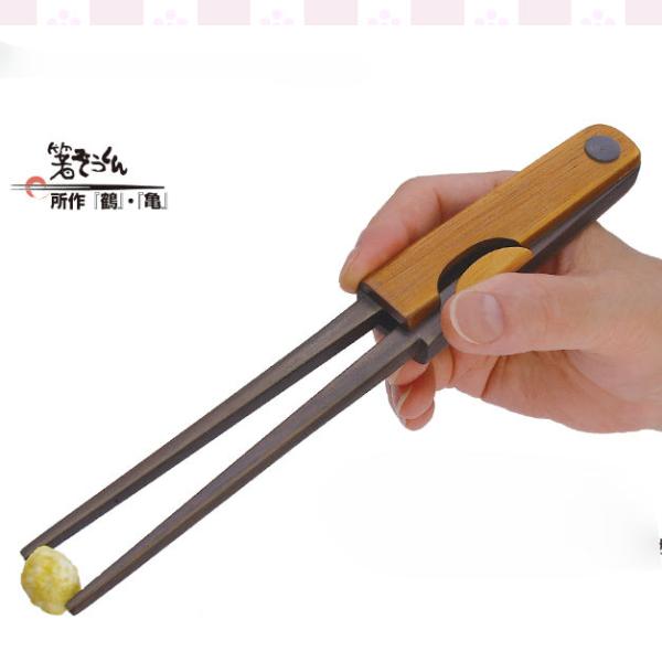 所作 『鶴』『亀』　自助具 介護食器 箸 左右兼用 ST-1/SK-1