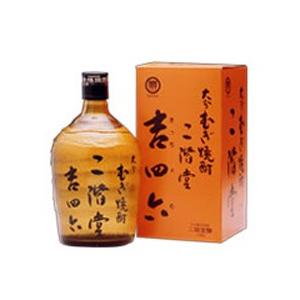 御祝 内祝 誕生日 大分むぎ焼酎 二階堂 吉四六 瓶 25度　720ml ガラス瓶 詰め@