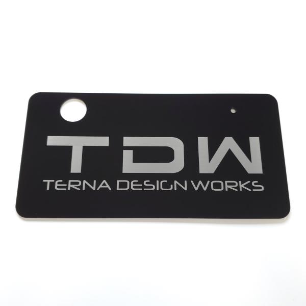 TDW アクリルナンバープレート 通常封印対応