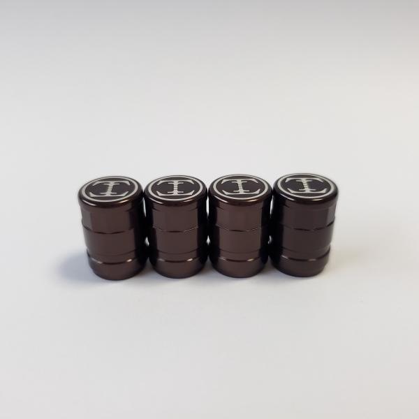 TDW 12face cut エアバルブキャップ 4個入 ブロンズ