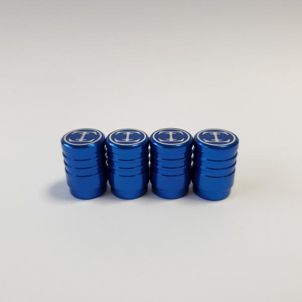 TDW 3Line エアバルブキャップ 4個入 ブルー