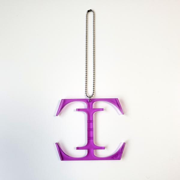 TDW バックミラーアクセサリー パープル