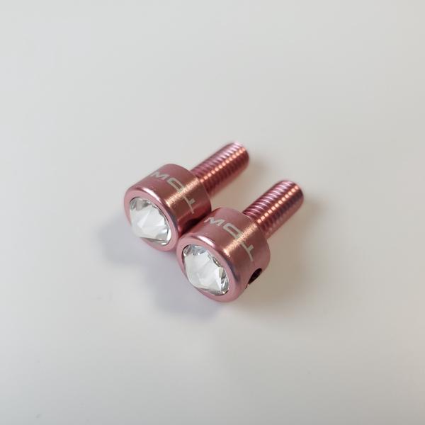 TDW ナンバーボルト 15mm Swaro Effect Msize 2個入 ピンク