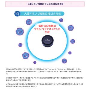 NEWGUARD イオンプラズマ除菌消臭機の詳細画像4